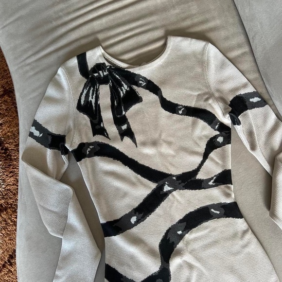 Alaïa FW92 ribbon dress - Picture 2 of 4